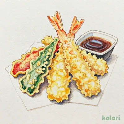 天ぷら5点盛り合せ