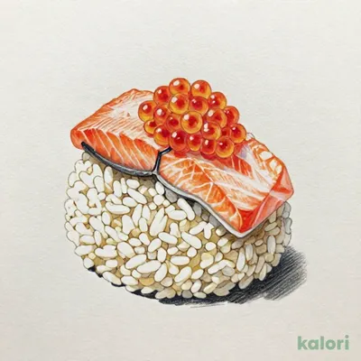 鮭といくらの釜飯