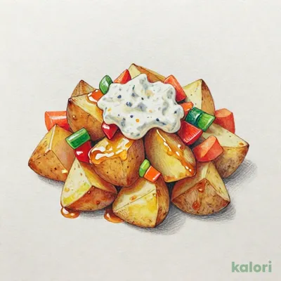 ≪前菜バイキング≫ほくほくポテトと彩り野菜の甘酢和え ～具沢山タルタルソース添え～