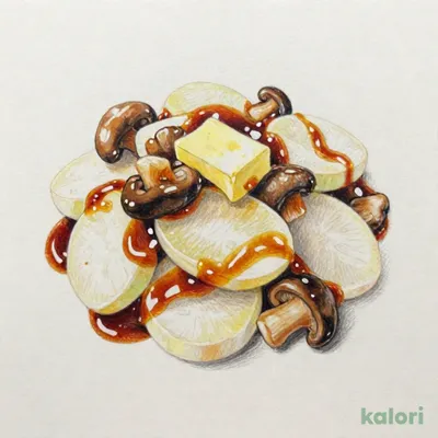 ≪前菜バイキング≫大根と3種きのこのバター醤油仕立て
