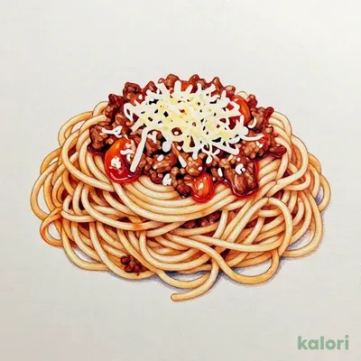 【大盛】赤ワインで煮込んだボロネーゼ