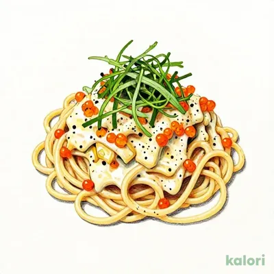 Rich Cream Pasta with Crunchy Cod Roe
