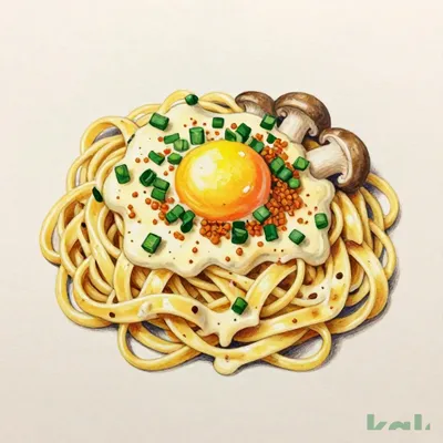 27 (Fettuccine) Popping Cod Roe Japanese-style Cream Sauce