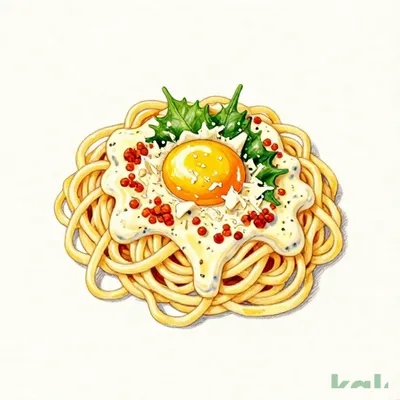 38 (Fettuccine) [Large] Cod Roe and Mentaiko Carbonara