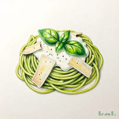 Pesto Cream Sauce with Pecorino