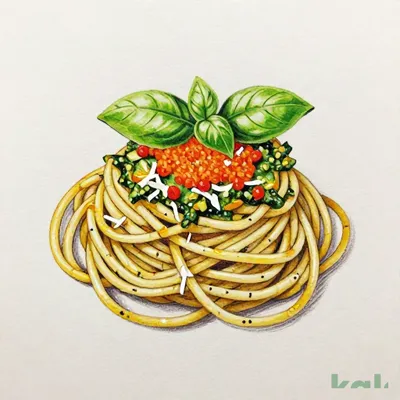 Cod Roe and Mentaiko Genovese