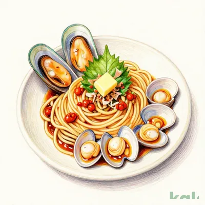 'Popping Cod Roe' and 3 Types of Shellfish Butter Soy Sauce