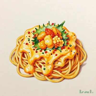 ”うにとぷちぷちたらこ”の濃厚うにクリームソース