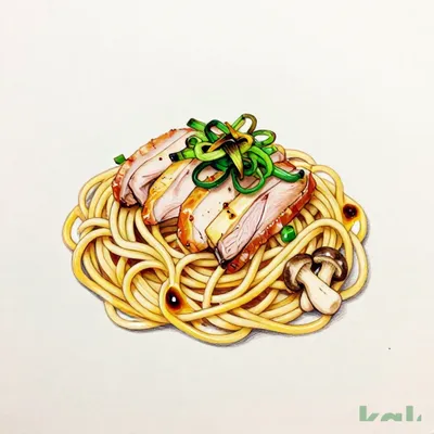 合鴨ローストと焼きネギのおだしバター醤油