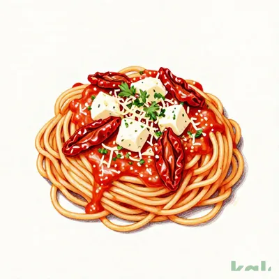 Tomato Cream Sauce with Semi-Dried Tomatoes and Mozzarella