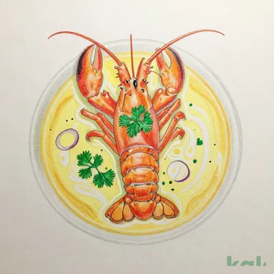 イセエビスープ