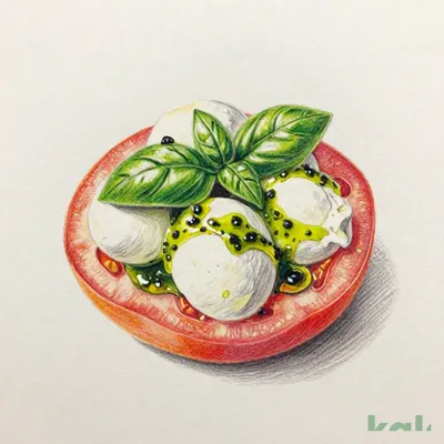 Premium Course: Tomato and Cheese with Basil