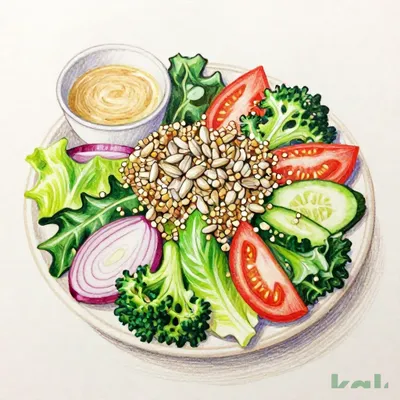 Limited Edition Chopped Salad with Vegetables and Quinoa (Setouchi Lemon Dressing)