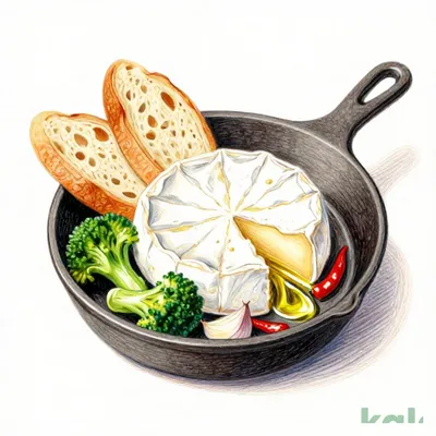 Limited Edition: Camembert Ajillo with Baguette