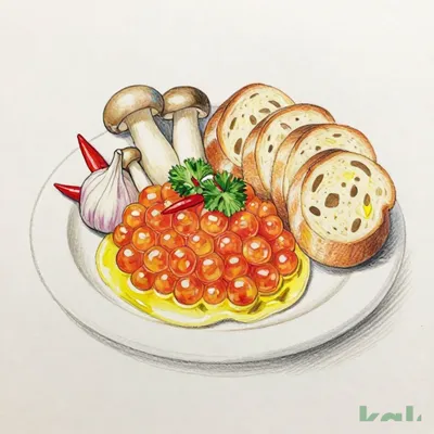 Limited Edition: Tarako and Mushroom Ajillo with Baguette