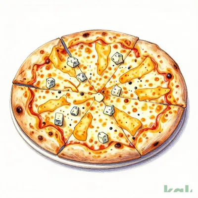 210 Quattro Cheese Pizza