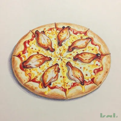 Shinano Town Limited (15cm Size) Roast Chicken Pizza