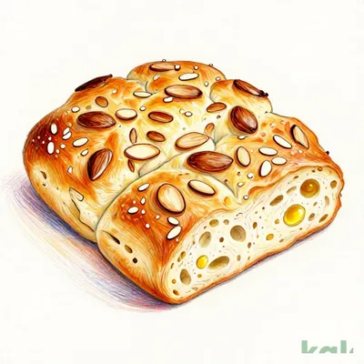 All-You-Can-Eat Almond Focaccia