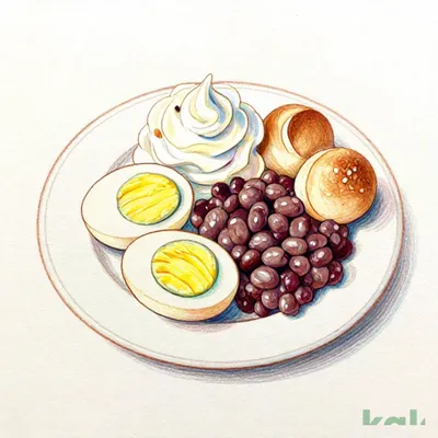 Piole Akashi Store Limited Morning Plate B *Excludes Bread and Drink