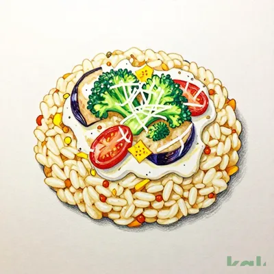 El Moriguchi Limited Morning: Vegetable Cheese Risotto