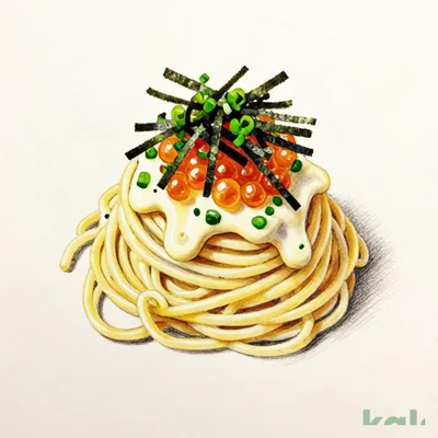 Limited Edition 03 Rich Sea Urchin Cream Pasta with Sea Urchin and Salmon Roe