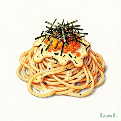 Limited Edition 03 (Large) Rich Sea Urchin Cream Pasta with Sea Urchin and Salmon Roe