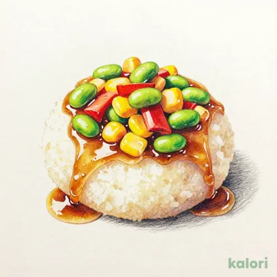 ≪前菜バイキング≫とろろのふわふわ焼き　夏野菜の生姜醤油餡