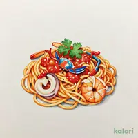 ≪ユニバーサルシティ店限定≫（フィットチーネ）ワタリガニと魚介のアラビアータ