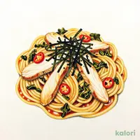 ≪ハーフ＆ハーフセット≫Ｂ高菜と鶏肉のピリ辛パスタ