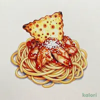 秋期間限定　９５（フィットチーネ）４種チーズのクロカンと塩麹チキンのジェノベーゼ