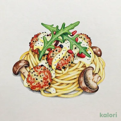 ≪今治新都市店限定≫愛媛産じゃこ天ときのこのレモンクリームパスタ