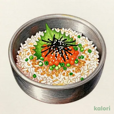 しらすと明太子の釜飯