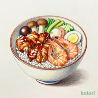 松茸五目釜飯