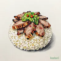牛たん釜飯(肉1.5倍)