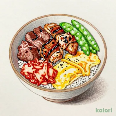肉三昧釜飯