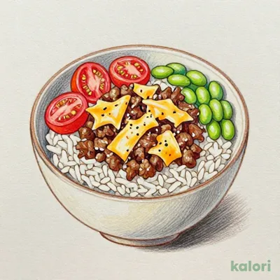 肉倍 タコスミート釜飯