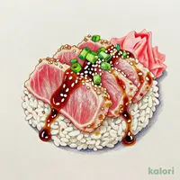 胡麻だれマグロ重
