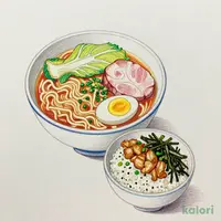 そぼろ丼セット