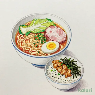 Soboro Rice Bowl Set
