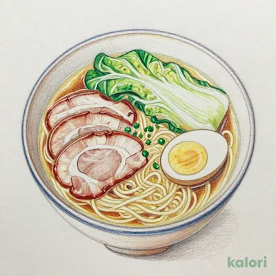 小チャーシュー煮玉子ラーメン 590kcal｜カロリー・栄養成分 | どう