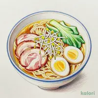 煮玉子もやしラーメン