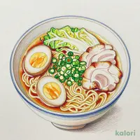 煮玉子ネギラーメン