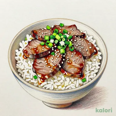 ねぎ塩タン丼