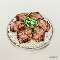 ねぎ塩牛タン丼