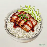 Pork Galbi Rice Bowl, Large