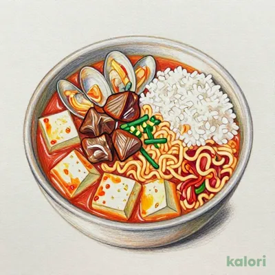 ホルモンラーメンスン豆腐定食
