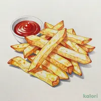 Large Serving French Fries