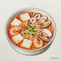 海鮮ラーメンスン豆腐