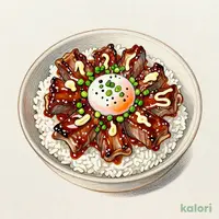 Galbi Rice Bowl with Soft-Boiled Egg, Large