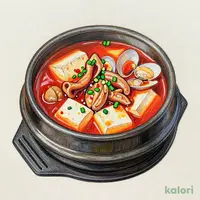 牛すじ肉スン豆腐